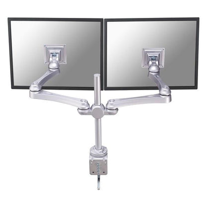 Neomounts FPMA-D930D dual LCD/LED/TFT bureausteun, 2x 10-30", 15 kg, 0-50 cm, 75x75, 100x