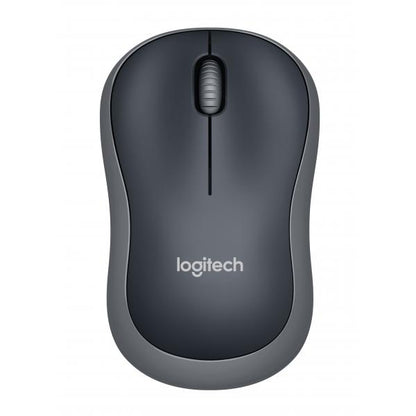 Logitech M185 Wireless Optical mouse swift grey [RF 2.4Ghz, 1000 DPI, 3-Button, AA, 10m]