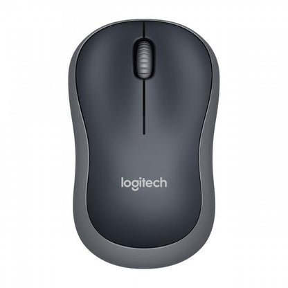 Logitech M185 Wireless Optical mouse swift grey [RF 2.4Ghz, 1000 DPI, 3-Button, AA, 10m]