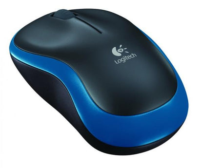 Logitech M185 Wireless Optical mouse blue  [RF 2.4Ghz, 1000 DPI, 3-Button, AA, 10m]