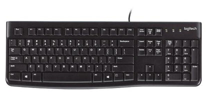 Logitech K120  Business Style Usb Keyboard [USB, 104-Key, Numpad, Durable, Black]