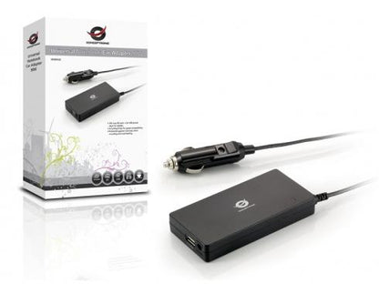 Conceptronic CNB90CAR Universal Notebook Car Adapter, 90w