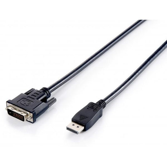 Equip 119336 DisplayPort to DVI-D Dual-Link Video Cable, M/M, 2m, Black