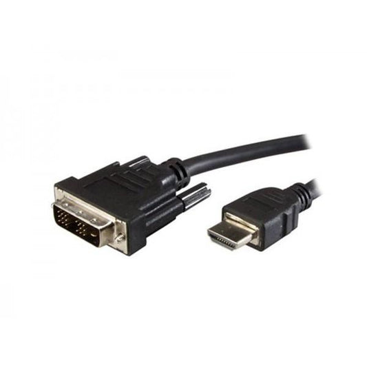 ADJ ADJBL21995552 A/V Cable, DVI->HDMI High Speed, M/M, 5m, Black