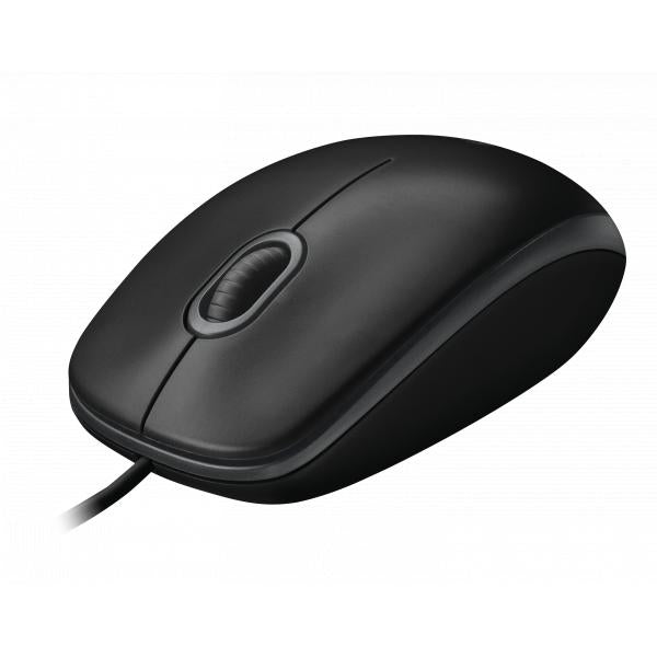 Logitech B100 Wired Office Mouse OEM [USB, Optical 800 DPI, 3 buttons, 1.8m, Black]