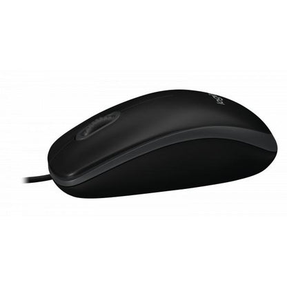 Logitech B100 Wired Office Mouse OEM [USB, Optical 800 DPI, 3 buttons, 1.8m, Black]