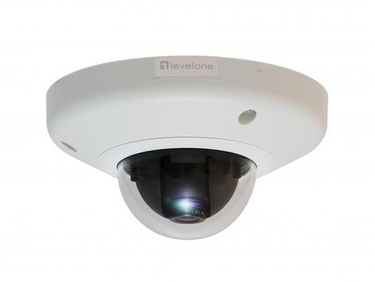 Levelone FCS-3065 Fixed Dome Network Camera 5-Megapixel PoE 802.3af WDR