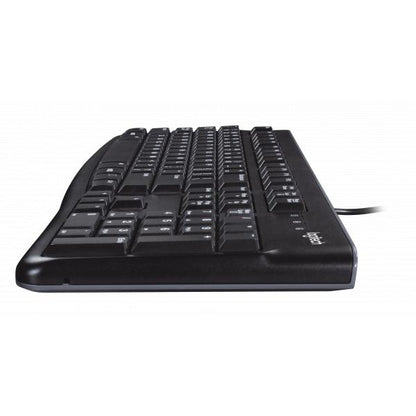 Logitech MK120 Keyb/Mouse desktop set [USB, Optical 1000 DPI, Scroll, Spill-free, Silent, Black]