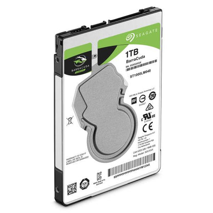 Seagate ST1000LM048 Barracuda HDD, 1TB, 2.5", SATA3 6Gbps, 5400 RPM, 128MB, 1.7W