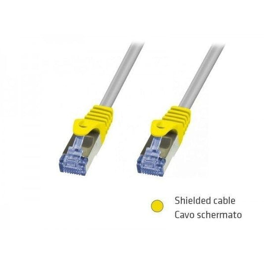 ADJ KABNET310-00054 310-00054 Cat5e Networking Cable, S/FTP, RJ-45, Screened, 20m, Grey, Blister