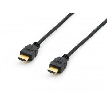 Equip 119371 High Speed HDMI 2.0 Cable w/ Ethernet, 4K @50/60Hz (2160p) M/M, 5.0m,RJ45, Black