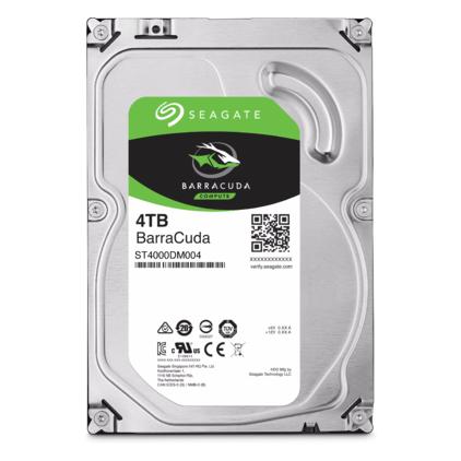 Seagate ST4000DM004 Barracuda HDD 4TB, 3.5", SATA3 6Gbps, 256 MB