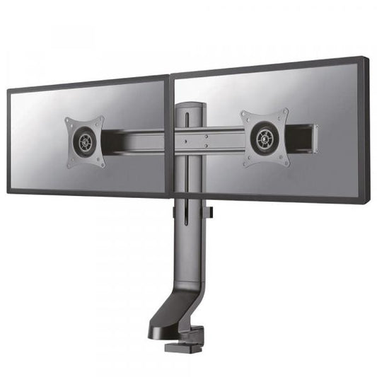 Neomounts FPMA-D860DBLACK Flatscreen bureausteun, 2x 10-27" 7 kg, 26 - 45 cm, 75x75/ 100x