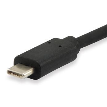 Equip 133467 USB Type-C to DisplayPort Cable, Male/ Male, Straight, 1.8 m, Black