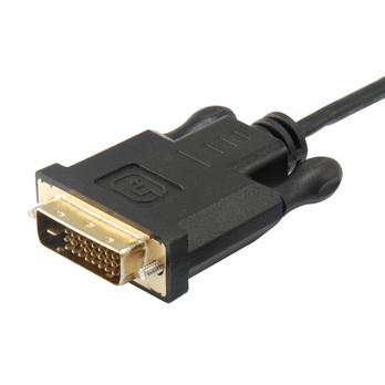 Equip 133468 USB Type-C to DVI-D Cable, Male/ Male, Straight, 1.8 m, Black