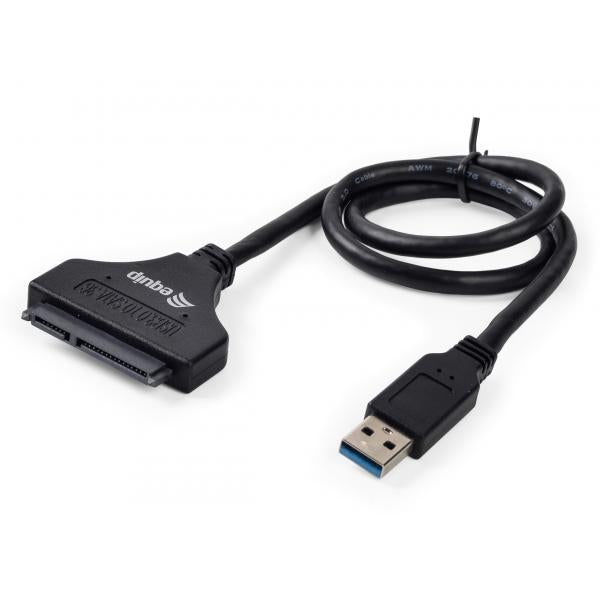 Equip 133471 USB3.0 to SATA Adapter, Male/Male, 0.5 m, Black