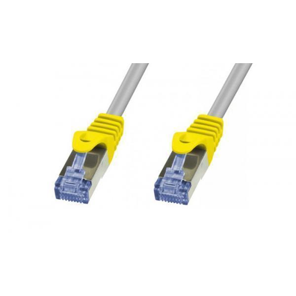 ADJ 310-00067 Networking Cable, RJ45, FTP, Cat. 6, Shielded, 10m, Grey