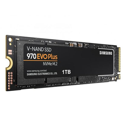 Samsung MZ-V7S1T0BW 970 Evo Plus SSD, 1 TB, M.2 NVME, V-NAND MLC, 3500/ 3300 MB/s, 6000000 IOPS