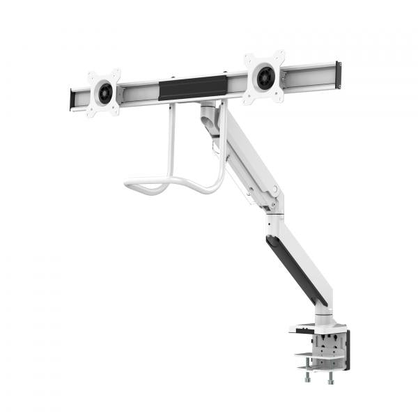 Neomounts NM-D775DXWHITE Flat screen/ TV desk mount Clamp 8 kg, 10 - 32", 100x100 mm, Whi