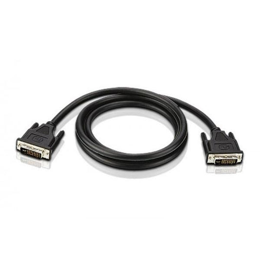 ADJ 300-00065 A/V Cable, DVI -> DVI 25P Dual Link, Ferrite, M/M, 3m, Black, BLISTER