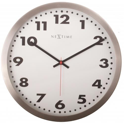 NeXtime klok 2519 Arabic, Ø25 cm, Wall, White