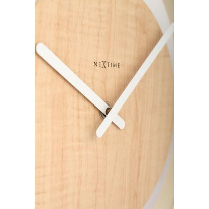 NeXtime klok 3046 Wood Loop, Ø30 cm, Wall, Wood