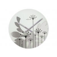 NeXtime klok 8088 Grass, Ø43 cm, Wall, Gray