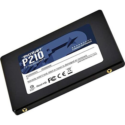 Patriot P210S2TB25 P210 SSD, 2TB, 2.5", SATA3, TRIM, SMART, 520/ 430 MB/s, 50K IOPS