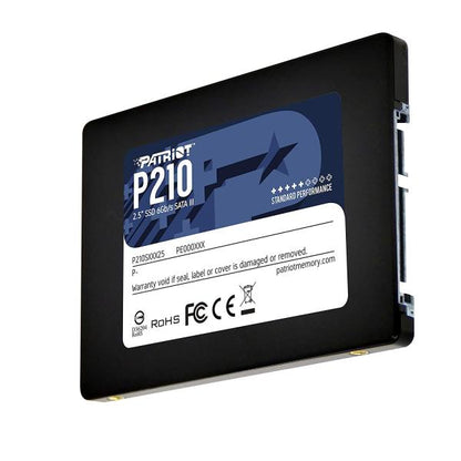 Patriot P210S512G25 P210 SSD, 512GB, 2.5", SATA3, TRIM, SMART, 520/ 430 MB/s, 50K IOPS