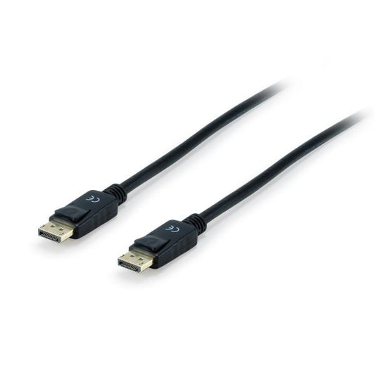 Equip 119253 Display Port Cable, DisplayPort 1.4, 8K/60Hz and 4K/120Hz, HDR, 3m, Black