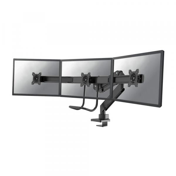 Neomounts NM-D775DX3BLACK flat screen desk mount, 17"-24", 6 kg, 100x100 mm, clamp/bolt,