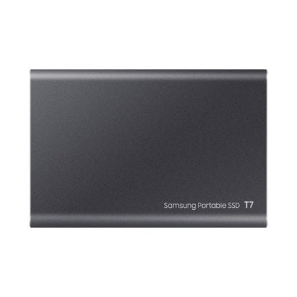 Samsung MU-PC1T0T/WW T7 Portable SSD, 1000 GB, USB Type-C, 3.2 Gen 2, 1050 MB/s, Password, Grey