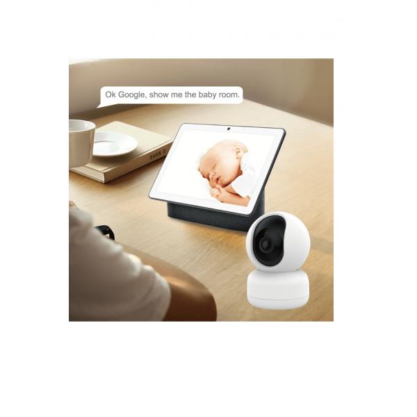 WOOX R4040PTZ Smart PTZ Indoor camera, WiFi, 1080p, 360°, Pan/Tilt/Zoom, White