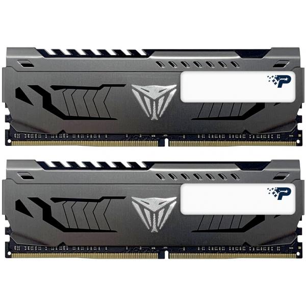 Patriot PVS416G360C8K Viper Steel Dual-Channel Kit, 16GB, DIMM DDR4, 3600 MHz, CL18, 1.35v