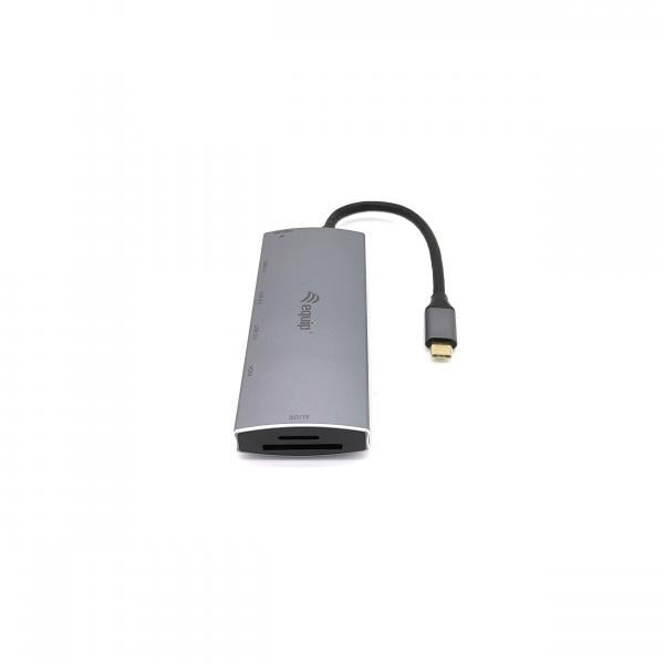 Equip 133482 USB-C 7in 1 Multifunctional Adapter