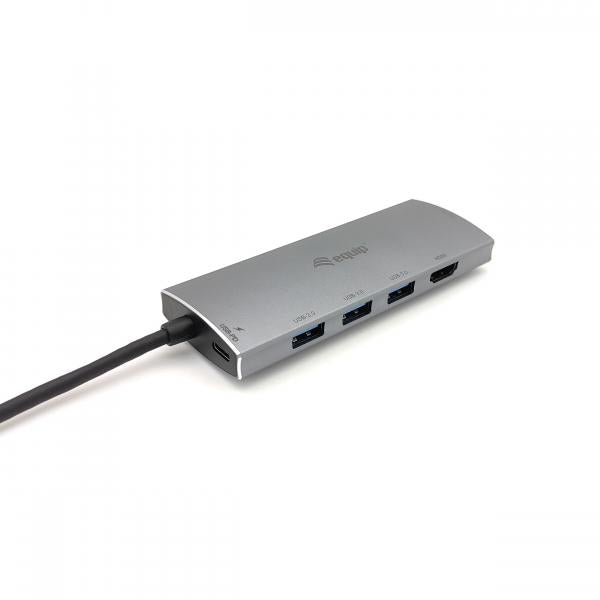 Equip 133482 USB-C 7in 1 Multifunctional Adapter