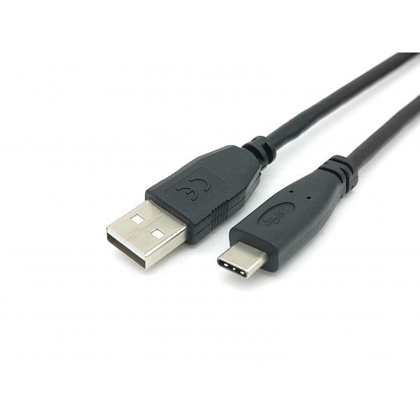 Equip 128886 USB 2.0 Type-C to A, M/M, USB 2.0, 480 Mbit/s, 3 m, Black