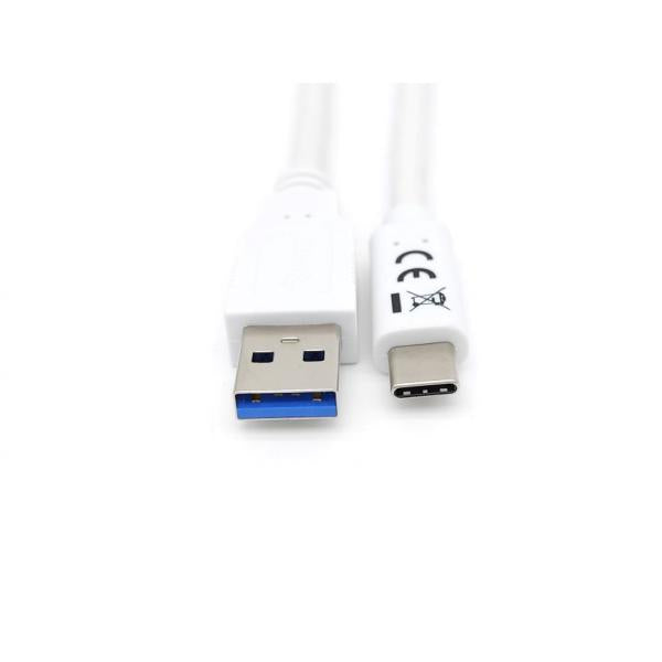 Equip 128363 USB 3.2 Gen 1 Type-C to A Cable, USB 3.2 Gen 1, 5000 Mbit/s, M/M, 1 m, White