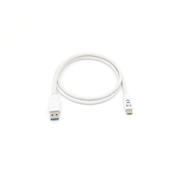 Equip 128363 USB 3.2 Gen 1 Type-C to A Cable, USB 3.2 Gen 1, 5000 Mbit/s, M/M, 1 m, White