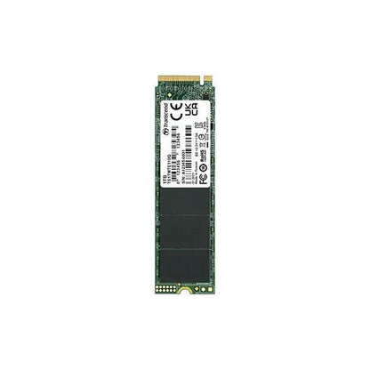 Transcend TS1TMTE110Q 110Q PCIe SSD, 1 TB, M.2 2280,PCIe Gen3x4, M-Key, QLC, DRAM-less