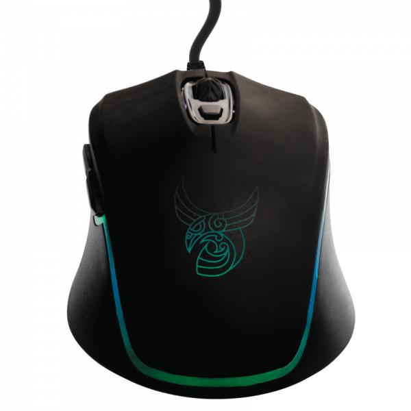 L33T Gaming 160399 Tyrfing Wired RGB Gaming Mouse, 6 Buttons, 10.000DPI, USB