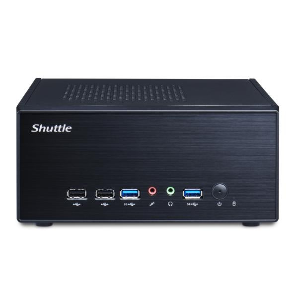 Shuttle XH510G2 XPC Slim PC Barebone, Intel H510, LGA1200, 2x DDR4 (max.64GB) 2.5" bay, HDMI, DP