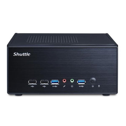 Shuttle XH510G2 XPC Slim PC Barebone, Intel H510, LGA1200, 2x DDR4 (max.64GB) 2.5" bay, HDMI, DP