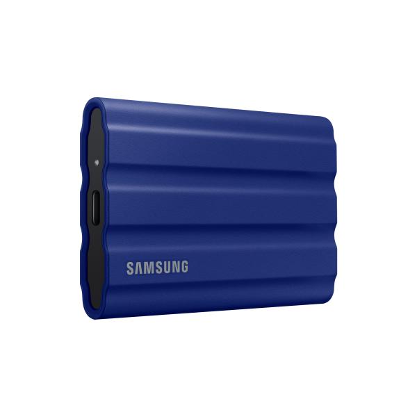 Samsung MU-PE2T0R/EU T7 Shield SSD, 2000 GB, USB Type-C, 3.2 Gen 2 (3.1 Gen 2) 1050 MB/s, Blue