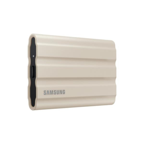 Samsung MU-PE2T0K/EU T7 Shield SSD, 2000 GB, USB Type-C, 3.2 Gen 2, 1050 MB/s, Beige