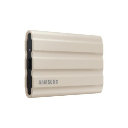 Samsung MU-PE2T0K/EU T7 Shield SSD, 2000 GB, USB Type-C, 3.2 Gen 2, 1050 MB/s, Beige