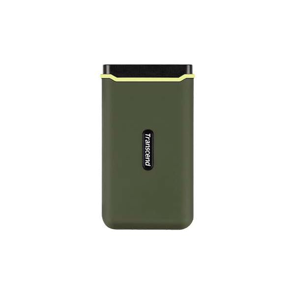 Transcend TS1TESD380C ESD380C Portable SSD, 1TB, USB Type-C (3.2 Gen 2) 3D NAND, 2000 MB/s, Green