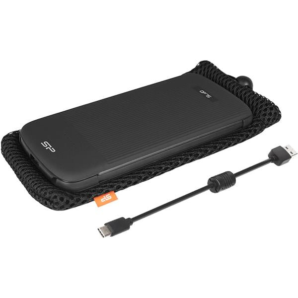 Silicon Power SP10KMAPBKQP750K QP75 Powerbank, Li-Polymer, 10.000mAh, USB Type C, 500 charging cycle