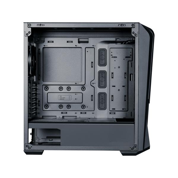 Cooler Master MB500-KGNN-S00 MasterBox 500 Black, ATX, Midi-Tower, Window, ARGB, FineMesh, Tool-Free