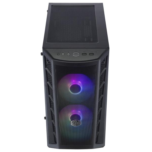 Cooler Master MCB-B311L-KGNN-S02 MB311L ARGB w/Controller, ATX, Midi-tower, mesh, Dual 120mm ARGB